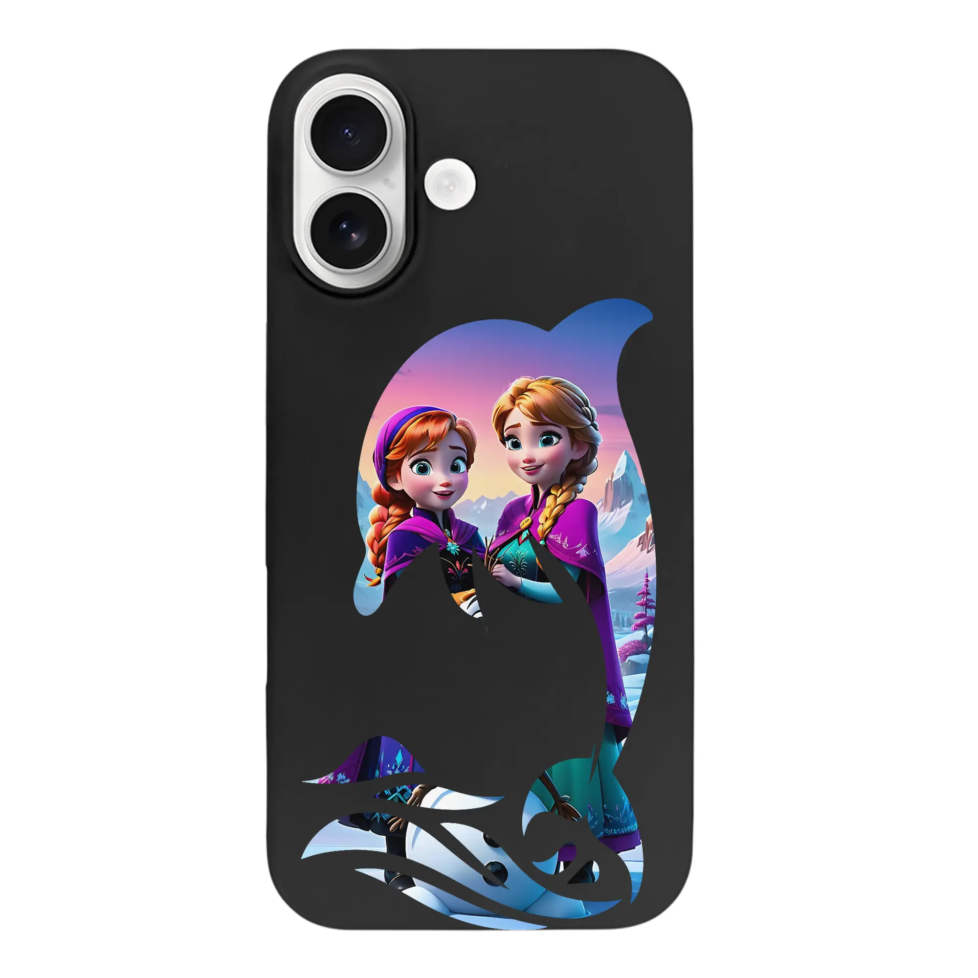 アナと雪の女王(Frozen) グッズ アナ(Anna) - iPhone 17 シリーズ シリコンケース 薄型 耐衝撃 指紋防止 ソフトタッチカバー 精密フィット 傷防止 保護ケース iPhone 17/17 Air/17 Pro/17 Pro Max 対応